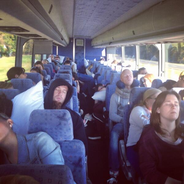 STATravelGlobal's tweet photo. We're en route to The Big Easy, aka, New Orleans! Perfect opportunity for the group to catch some much needed Zzzz's http://t.co/4c8pt1kwDK