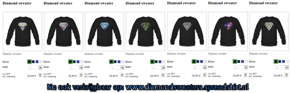 NU Ook mannen truien beschikbaar check snel: diamondsweaters.spreadshirt.nl