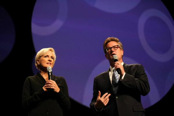AAMCtoday's tweet photo. Thanks @JoeNBC &amp; @morningmika of @MSNBCMorningJoe for joining us yesterday's keynote address at #aamc13. http://t.co/m3raXvWBvX