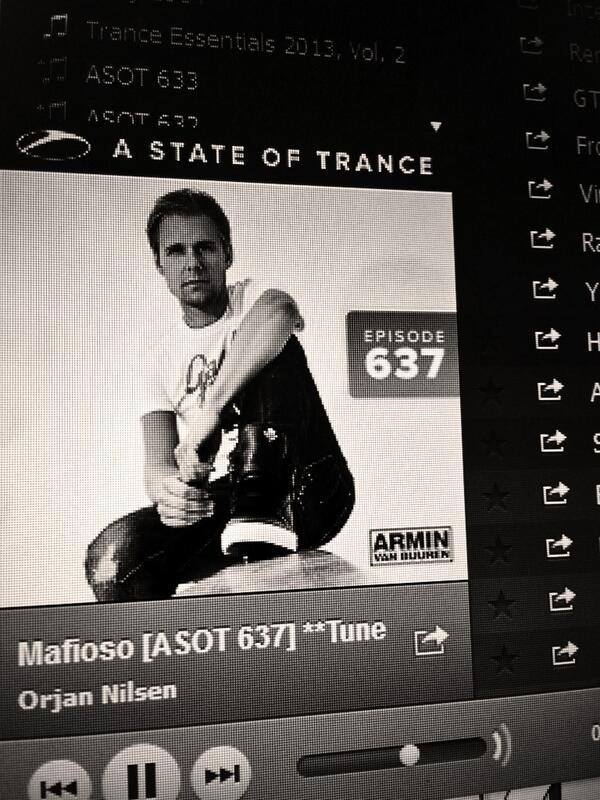 TranceChain's tweet image. At home.. Working! With a smile with this backgroundmusic..  Like the new @orjan_nilsen @marksixma Mafioso #asot637