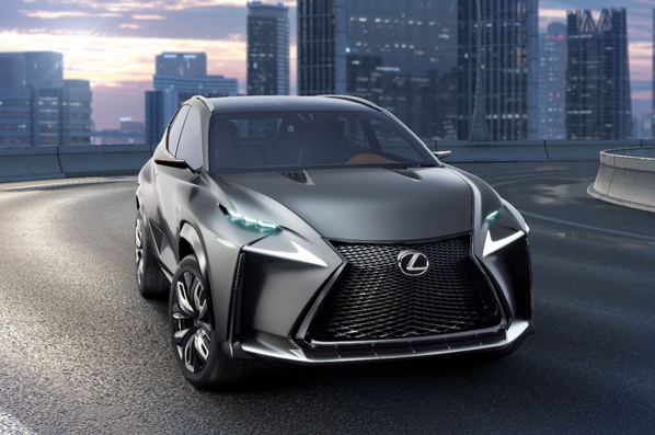 Lexus's tweet photo. The #LexusLFNX has a few more surprises in store. #turbocharged #TokyoMotorShow http://t.co/QsqyV1I3Bd http://t.co/NvvoOd2FzQ