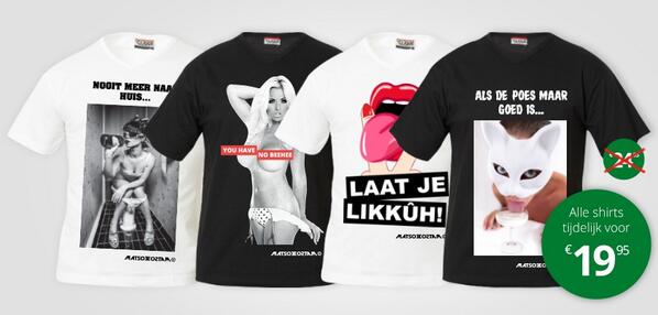 De komende 24 uur zijn al mijn t shirts <a href="/Haagskado/">Haagskado</a> slechts € 19,95. RT dit bericht en maak kans op 4 gratis t shirts!