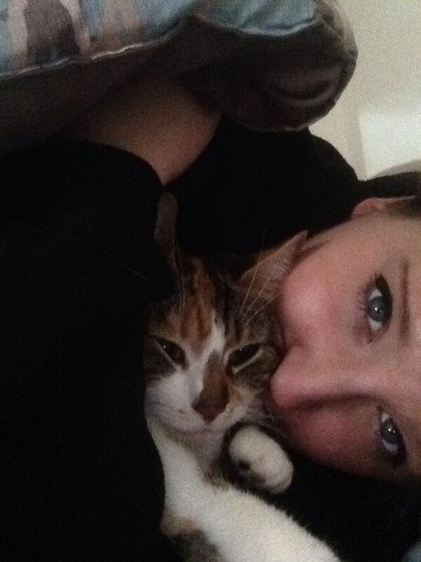 kawianne's tweet image. Baby luvs her momma #cataddiction