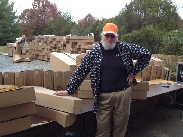 CharlieDaniels's tweet image. Yes those are guitars I'm signing 1100 for the NRA