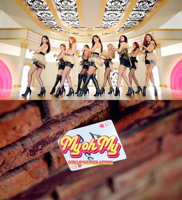 lemoyoonavv's tweet photo. RT@allkpop: Girls' Generation reveal the MV for new Japanese single 'My Oh My'! http://t.co/7VwKf324xw http://t.co/ATaIQ8VRua