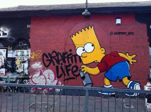 GraffitisArte's tweet photo. Bart liandola http://t.co/vnKZa0Orbt