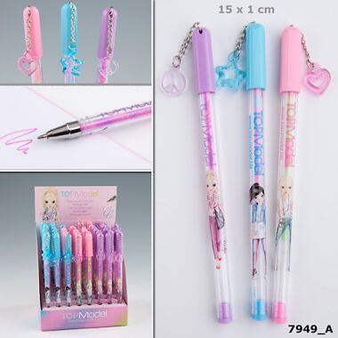 TOPModelNL's tweet photo. In zo'n leuke etui horen natuurlijk ook gave pennen! Probeer deze eens: Regenbooggelpen met twee kleuren inkt! http://t.co/MZ9uj6zafA