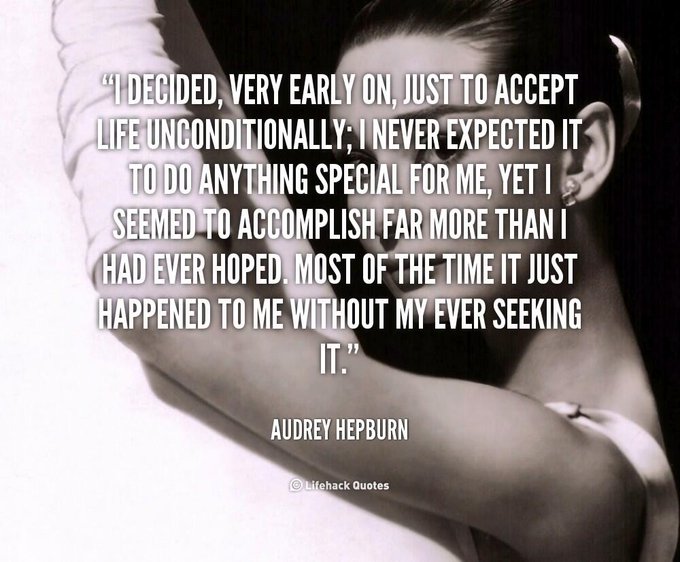 DID YOU KNOW: I was named after Audrey Hepburn?
 She was the epitome of style, class and beauty ?
??????
#iconic