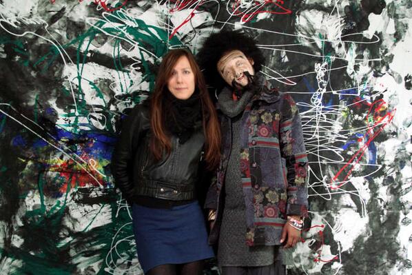 LazaraRA's tweet image. A tweet gift for @Sofiahardig (sw) from our MahaWorks session at Nest Gent 11/10/13. Great times!!! #keeponknocking