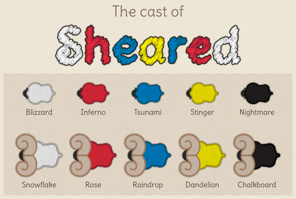 PossibleWhale's tweet photo. Which sheep is your favorite? I love all of my children equally, of course. http://t.co/DtmgmrrxQb