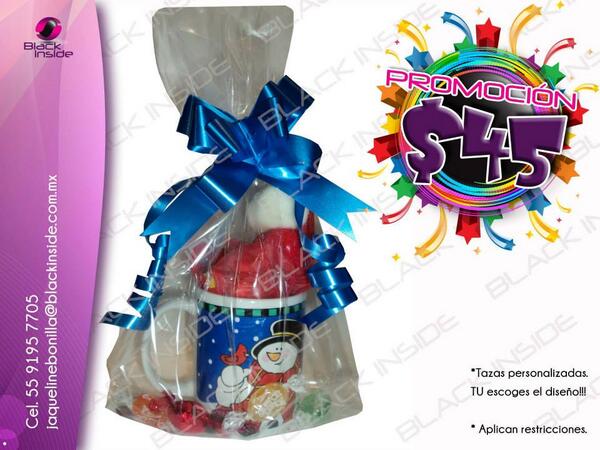 BlackInside_mex's tweet photo. Promoción tazas navideñas a sólo $45 con diseño personalizado,dulces y envoltura. 0445538090408 http://t.co/3fm7tZ3yyC