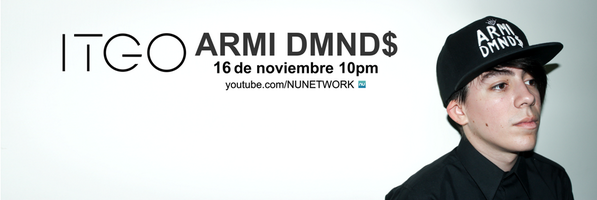 nunetworktv's tweet photo. Este 16 de noviembre espera el segundo episodio de ITGO con @armidmnds por nuestro canal! http://t.co/YcLhlz8DPt http://t.co/6Rm2aKoLC2