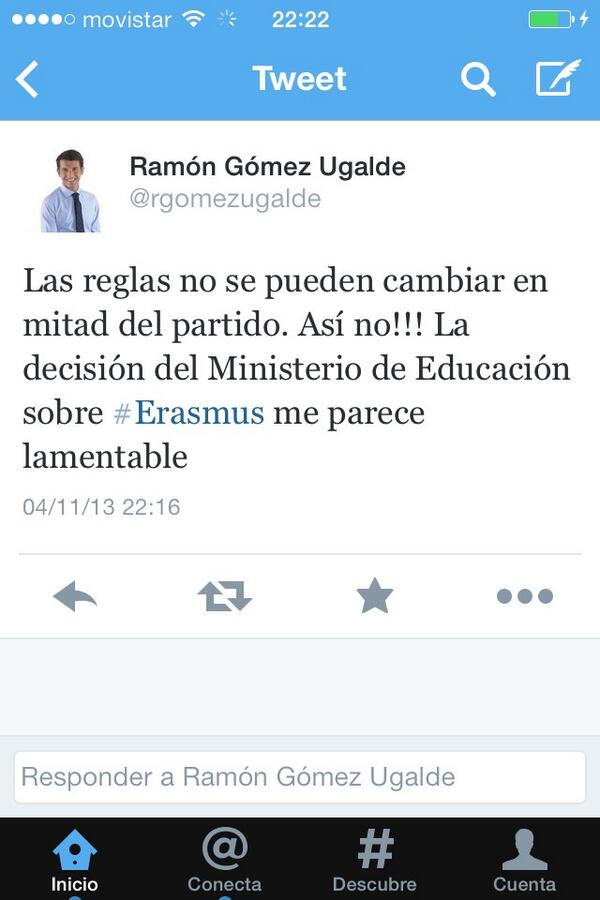 _anapastor_'s tweet photo. Da gusto leer a políticos que se salen del carril, políticos con ideas propias. Políticos como @rgomezugalde http://t.co/mkZYLyaFZF