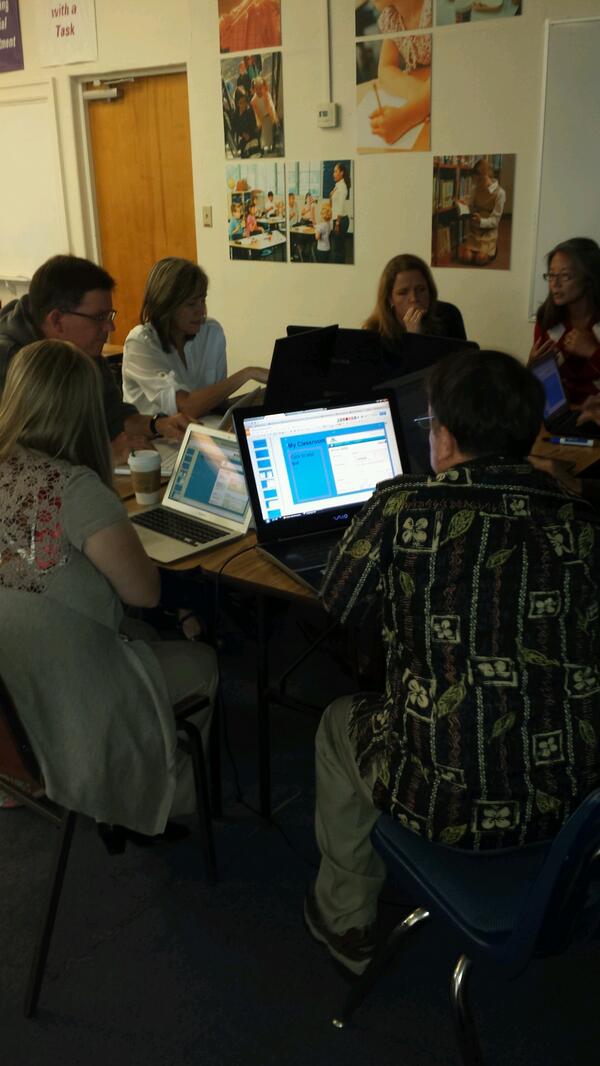 lwilson513's tweet photo. So exciting...Admin and Ts using Drive to collaborate. One T says "This is what our Ss should be doing!" Yes! #edtech http://t.co/MvKwBnP7aG