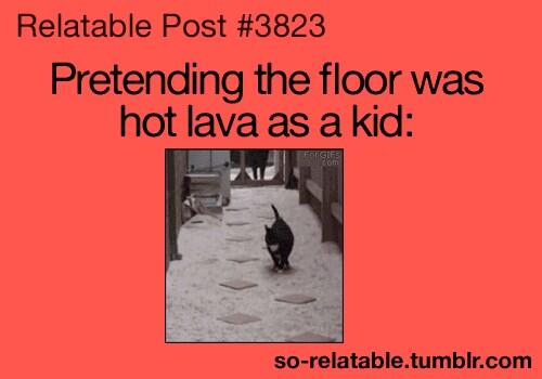 QuiteRelatable's tweet image. I swear I did this all the time when I was little. :3 #childhoodmemories