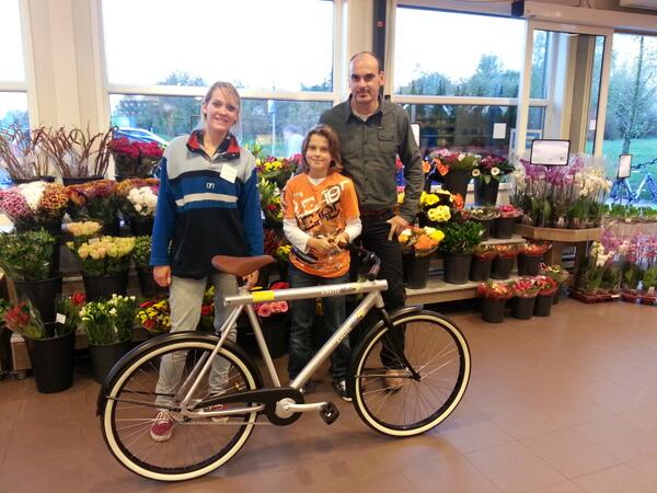 Vandaag hebben wij weer een klant blij kunnen maken met deze super gave Amstel fiets!