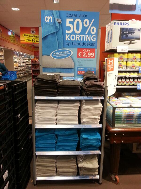 De komende 3 weken kunt u bij ons weer sparen voor fantastische Hotel collectie handdoeken, washandjes en badlakens!