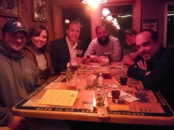 skiplacombe's tweet photo. #DocTour VIP after party. And by VIP I mean they wanted us to have a beer with them in a brewery. Works Everytime. http://t.co/DLIA0xnNzK