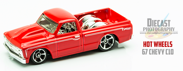 Seen this before? Stop by to change the color of the <a href="/Hot_Wheels/">Hot Wheels</a> 67 Chevy C10. diecastphotography.com/hot-wheels-67-… #pickyourcolor