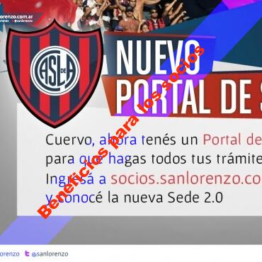 SportsAndStyle's tweet photo. #SanLorenzo inaugura una Sede virtual | Sports &amp; Style http://t.co/6VBnN2fcgj http://t.co/kY0468wmjk