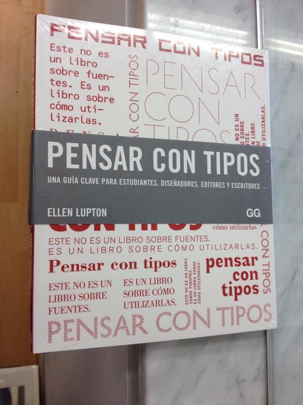 totemytabu's tweet photo. @CasaDeLaLectura ya tengo mi libro "Pensar con tipos" que no es lo mismo que"pensar en tipos"aunque a veces así sea http://t.co/nsH9mmGqYq