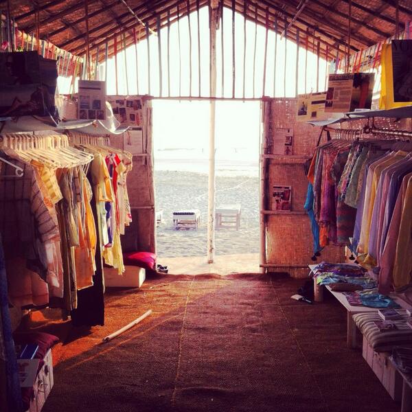 TobiasClothing's tweet photo. Beach Candy shop up on Ashwem Beach, Goa up and running! @honorinejewels @BeachCandyUK @olgaolsson @HavelockBay http://t.co/W2q5hbjpXF