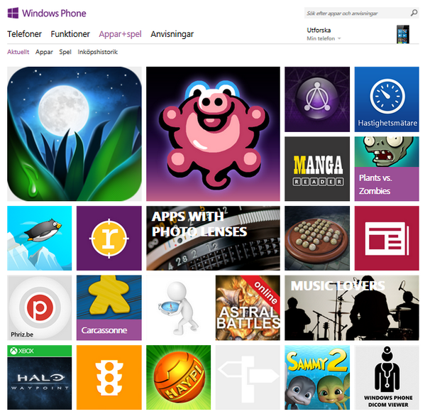 msolutionsgr's tweet image. Today, Windows Phone Dicom Viewer is both featured and in spotlight in Sweden. Tack så mycket!!!