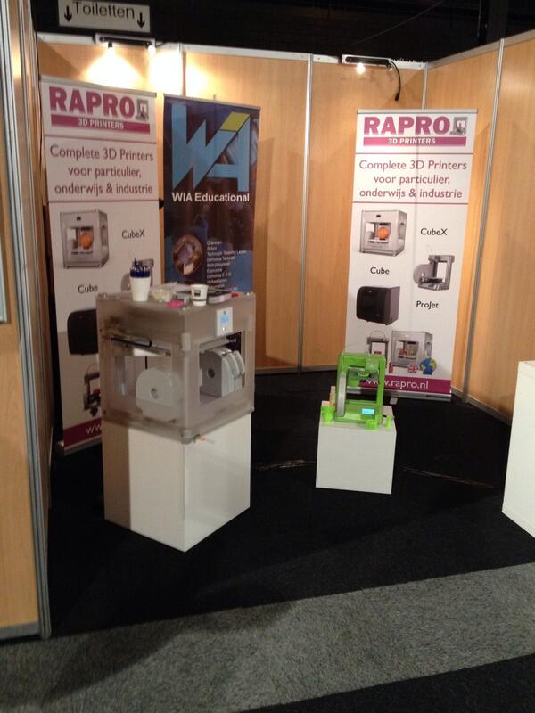#cube en #cubex #3dprinter op de METAVAK! Naast stand 264 vindt u onze specialist Ton die u een livedemo kan geven!