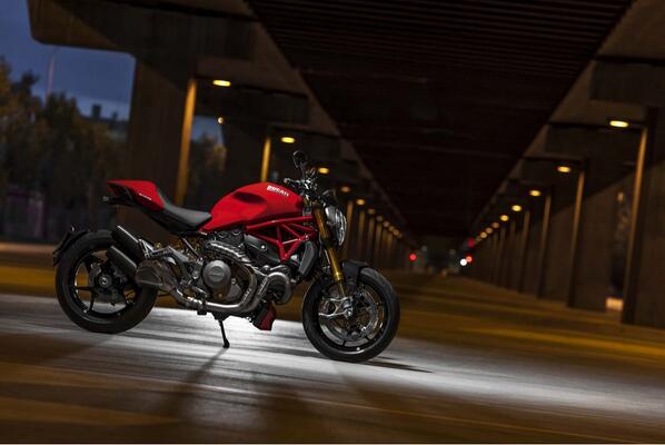 DucatiSA's tweet photo. New Ducati monster launched! #monsterinstinct http://t.co/iFqshQs1h2