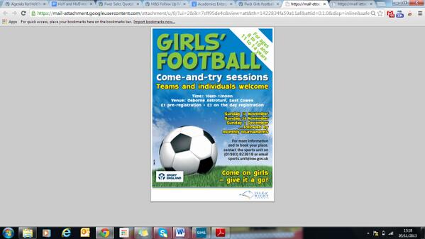 RydeAcademyPE's tweet photo. Girls Football http://t.co/oTHzbuhAiW