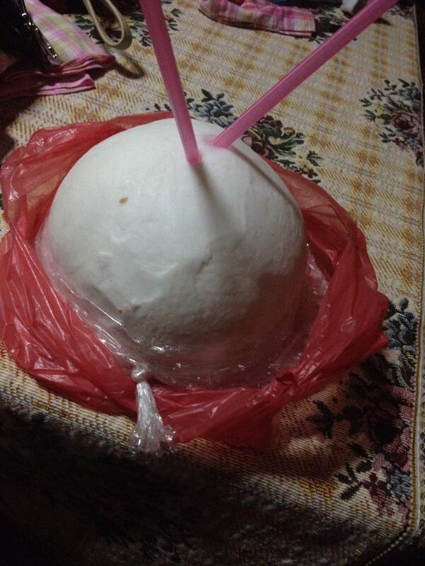 ChimPossible's tweet image. First time to try this..... #freshbuko