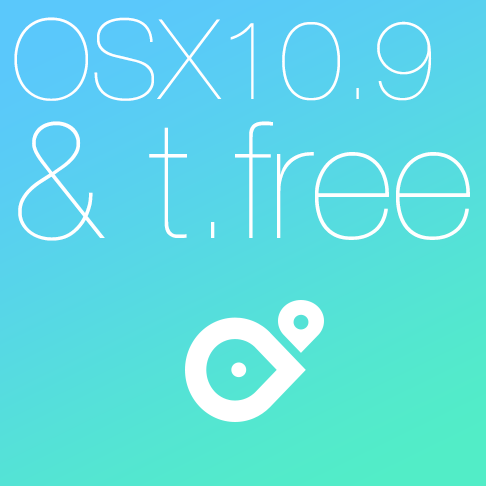 connectFree's tweet photo. 【OSX 10.9 &amp; t.free について】http://t.co/g5qvAEsWOf http://t.co/t9X7OCjJyS