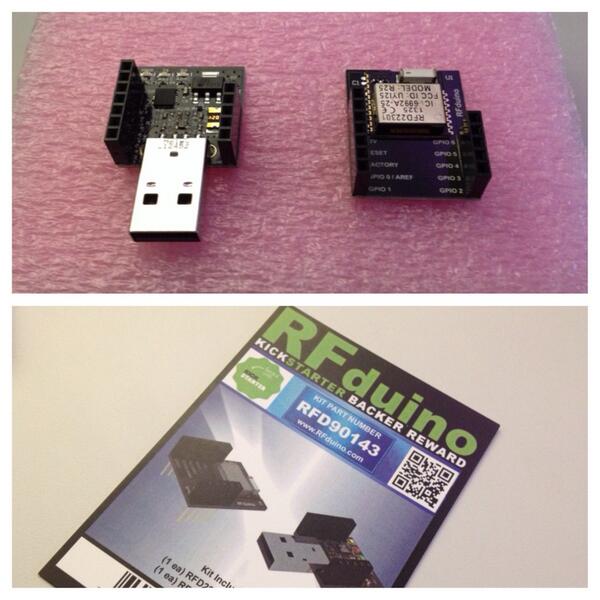 nickfloyd's tweet image. Ahh the things we could build w/ this that will antagonize the cat. #rfduino