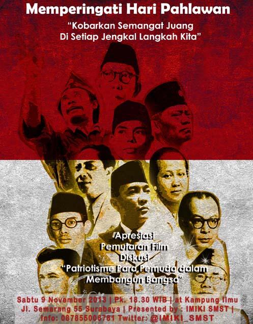 <a href="/Kotag_tv/">KOTAG TV</a> Turut mngundang bagi warga Komunikasi <a href="/UntagSurabaya/">Universitas 17 Agustus 1945 Surabaya</a>  Sabtu,09 Nov'13 pukul:18.30 WIB #SurabayaMembara