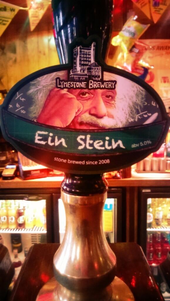 HornInHand's tweet photo. new on from Lymestone brewery - Ein Stein! http://t.co/fPdaKLgp3i