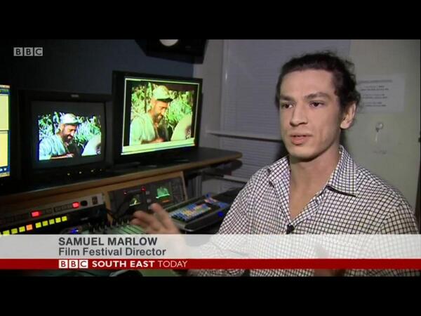 Our director <a href="/SamuelMarlow/">Samuel Marlow</a> talking film on BBC1... <a href="/bbcsoutheast/">BBC South East</a>