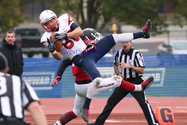 geroysimon's tweet photo. Another one of my guys killing it in college football! Kyle Kawamoto at SFU http://t.co/9fTKhYxYDw
