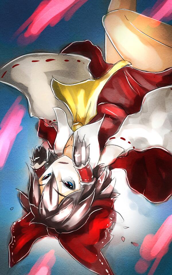 博麗霊夢 「チート巫女!#深夜の真剣お絵描き60分一本勝負 」|はしろのイラスト