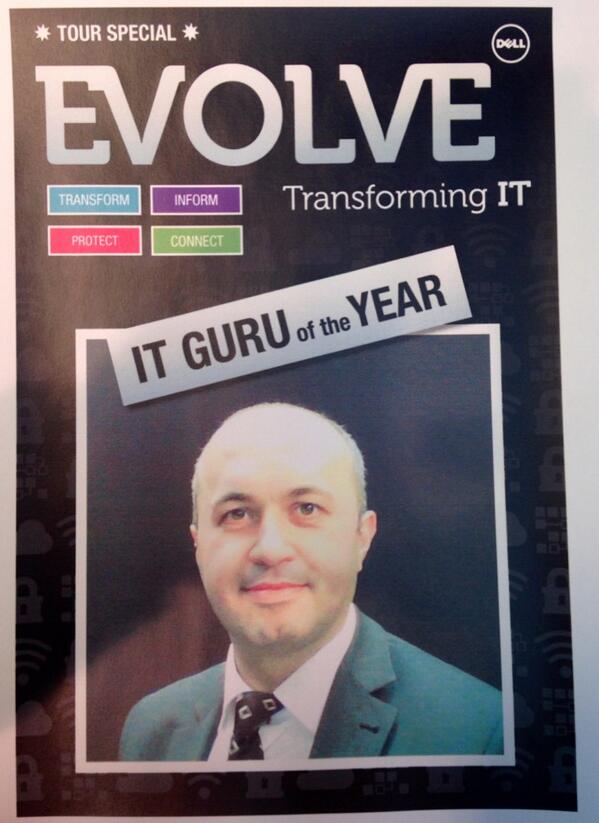 phy_b's tweet photo. #DellST13 , IT Guru of the Year. http://t.co/iSDCNmAzOW