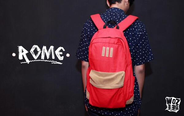 ROME #BACKPACK | 180.000 | Order: 0888.0991.2652 / BBM 31630994 | #makeitreal