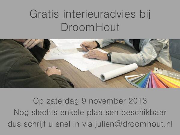 Het is bijna zover! Zaterdag geeft <a href="/suzanneoosterom/">so!design</a> gratis interieuradvies bij DroomHout! droomhout.nl/droomblog/grat…