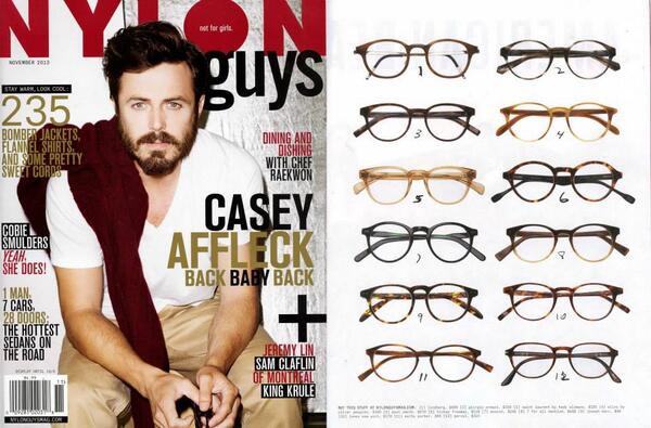 HarryToulch's tweet image. Check out The MILTZEN by @MOSCOT as seen in the @NylonMag Nov 2013 issue! #Montreal #MtlEyewear