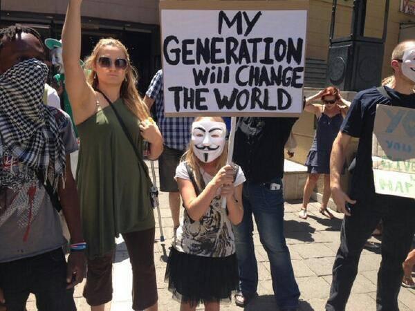 TheHackersNews's tweet photo. #MillionMaskMarch in South Africa http://t.co/ihtqkn0sHq