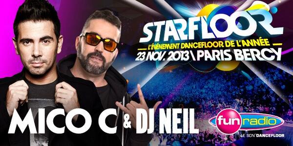 locafm's tweet photo. Dj Neil confirmado para la fiesta más importante de Francia! Starfloor París Bercy!! Congratulations Neil!! :)) http://t.co/EVJ3YPZ2cZ