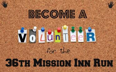If you're interested check out our page missioninnrun.com/volunteers.html or email us to volunteer@missioninnmuseum.com. #funrun