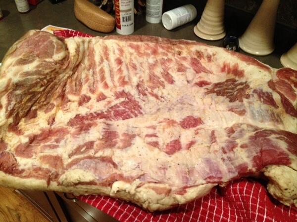 OdeToOtha's tweet photo. Bacon, the old way.  This is "my make" as Otha would say http://t.co/OXMdzmi9gs