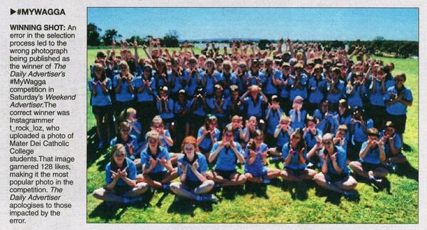Mater Dei Wagga tweet media