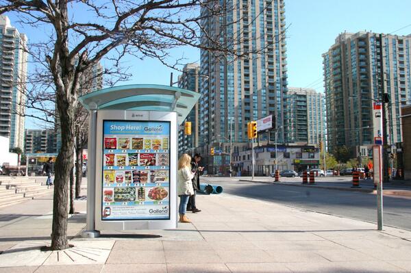 Galleriasm's tweet photo. Galleria Supermarket Launches Smart Phone Shopping Bus Shelter Ads.

http://t.co/fiWtFIwIs5 http://t.co/PPnYUeISJr
