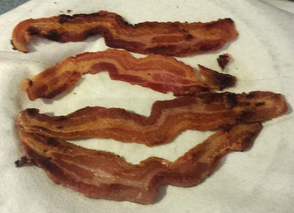 Gotta say I'm pretty proud of myself... can't tell this is homemade bacon.