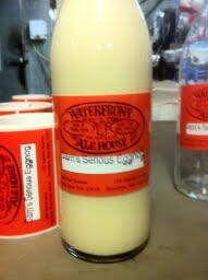 it's that time of the year again...come in to the waterfront and get some SAMS SERIOUS EGGNOG!